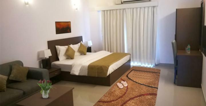 The Belmonte Suites By Ace Vagator Exterior photo